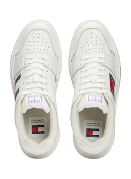 Zapatillas Tommy Jeans Brooklyn blanco para mujer