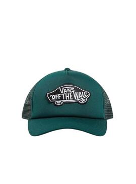 Gorra Vans Classic Patch verde para hombre