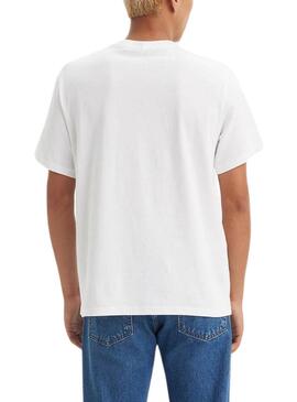 SS RELAXED FIT TEE WHITES CORDED HEADLINE WHIT