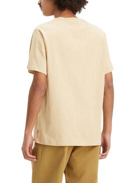 SS RELAXED FIT TEE TANS CORDED HEADLINE SAFA