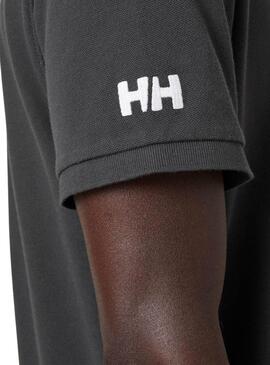 Polo Helly Hansen Crew gris para hombre