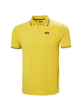 Polo Helly Hansen Kos UPF 50 amarillo para hombre