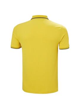 Polo Helly Hansen Kos UPF 50 amarillo para hombre