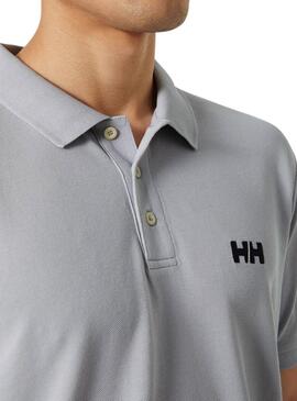 Polo Helly Hansen Malcesine gris para hombre