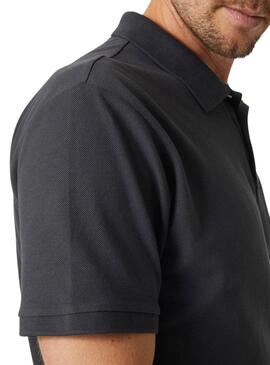 Polo Helly Hansen Malcesine negro antracita para hombre