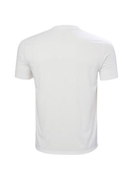 Camiseta Helly Hansen HP Race blanco para hombre