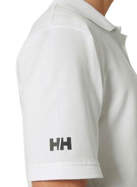 Polo Helly Hansen Koster Blanco Para Hombre