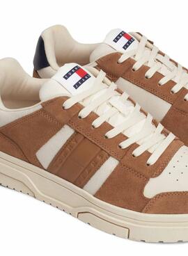 Zapatillas Tommy Jeans The Brooklyn marrón para hombre