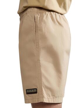 Bermudas Napapijri Boyd Beige para hombre