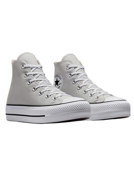 Zapatillas Converse Chuck Taylor Lift Platform Gris 