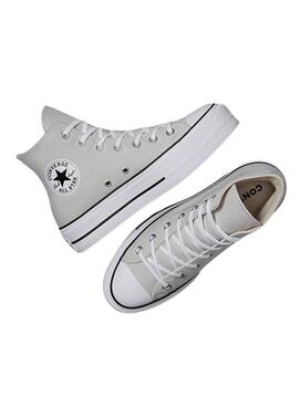 Zapatillas Converse Chuck Taylor Lift Platform Gris 