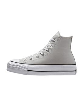 Zapatillas Converse Chuck Taylor Lift Platform Gris 