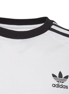 HK0265 3STRIPES TEE BLANCO