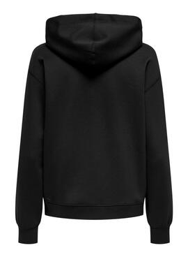 Sudadera Only Lalina negro para mujer