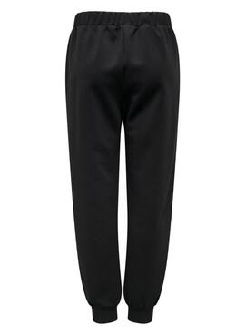 Pantalón jogger Only Lalina negro para mujer