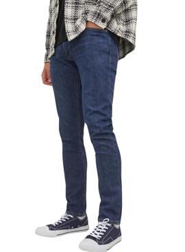 Pantalón vaquero Jack and Jones Gleen denim oscuro para hombre