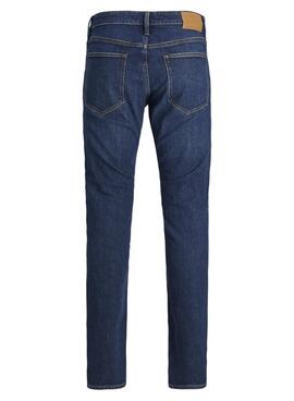 Pantalón vaquero Jack and Jones Gleen denim oscuro para hombre