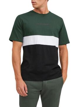 Camiseta Jack and Jones Jereid verde para hombre