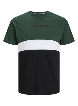 Camiseta Jack and Jones Jereid verde para hombre