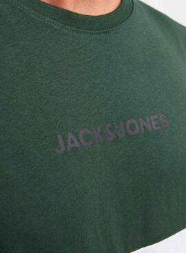 Camiseta Jack and Jones Jereid verde para hombre