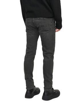 Pantalón Vaquero Jack and Jones Erik Cooper negro para hombre