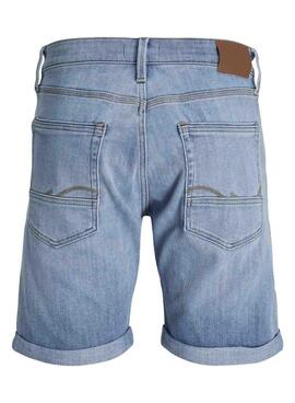 Bermudas Jack and Jones Chris Wood denim claro para hombre