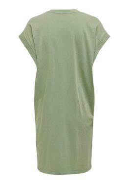 Vestido Only Lucy verde para mujer