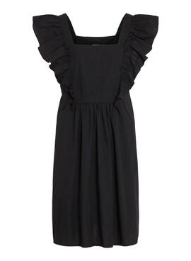 Vestido Vila Vipimma negro para mujer