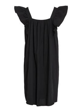 Vestido Vila Vipimma negro para mujer