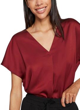 Top Vila Viellette granate para mujer