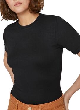 Camiseta Vila Alexia negro para mujer