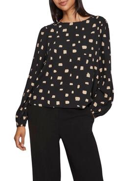 Blusa Vila Vilana negro para mujer