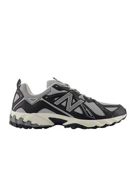 Zapatillas New Balance ML610 negro y gris para hombre