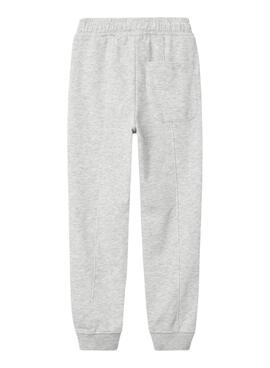 Pantalón jogger Name It Rabbe gris para niño