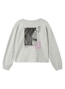 Sudadera Name It Kaliss gris para niña