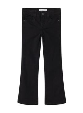 Pantalón Vaquero Name It Polly bootcut negro 