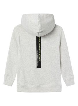 Sudadera Name It Rabbe gris para niño