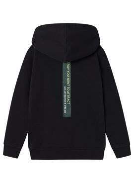 Sudadera Name It Rabbe negro para niño