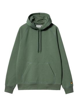 Sudadera Carhartt Chase verde para hombre