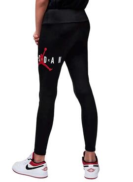 Leggings Jordan Jumpman Sustainable negro para niña y niño