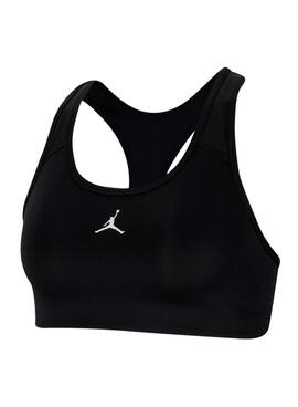 Top deportivo Jordan Jumpman Dri-Fit negro para niña