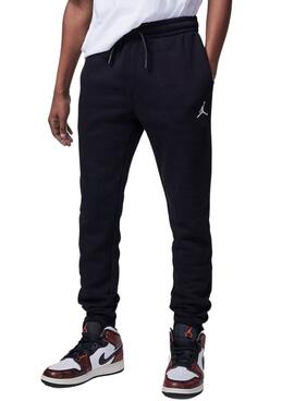 Pantalón Jordan MJ Blooklyn Fleece negro para niño y niña