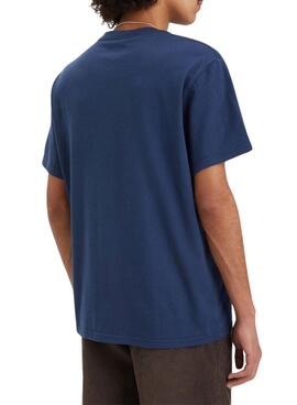 Camiseta Levis Padded azul para hombre