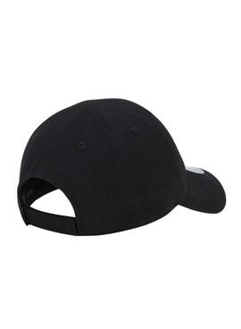 Gorra Jordan Curve Brim negro para niña y niño