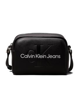 Bolso Calvin Klein Jeans Camera negro para mujer