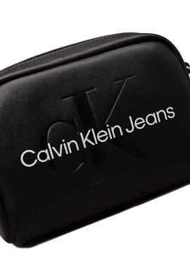 Bolso Calvin Klein Jeans Camera negro para mujer