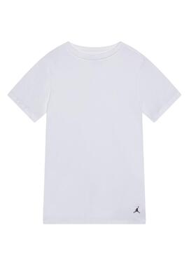 Pack 2 Camisetas Jordan Flight Base blanco para niño