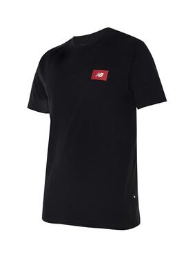 Camiseta New Balance Logo negro para hombre