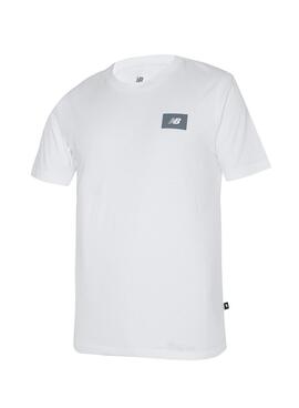 Camiseta New Balance Logo blanco para hombre