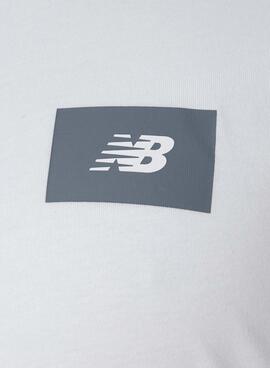 Camiseta New Balance Logo blanco para hombre